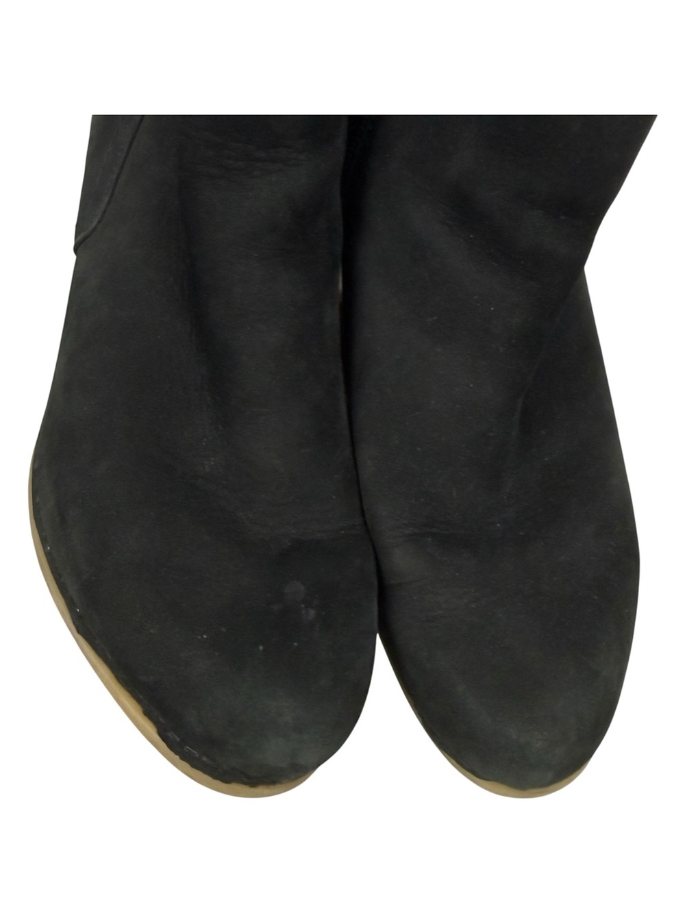 Dansko Henley Suede Black Clog Ankle Boots - Picture 2 of 7
